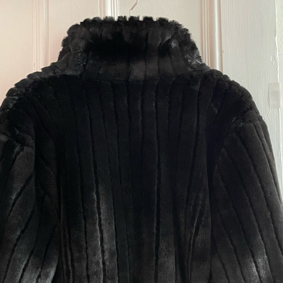 Nwt New Faux Mink Fur Coat - Picture 8 of 11